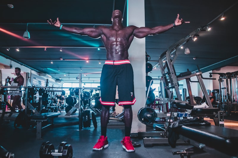 a person standing on a stage