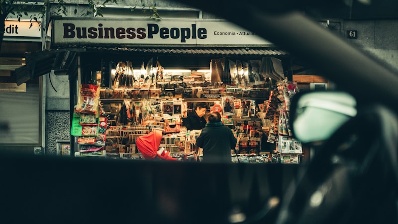 business people store