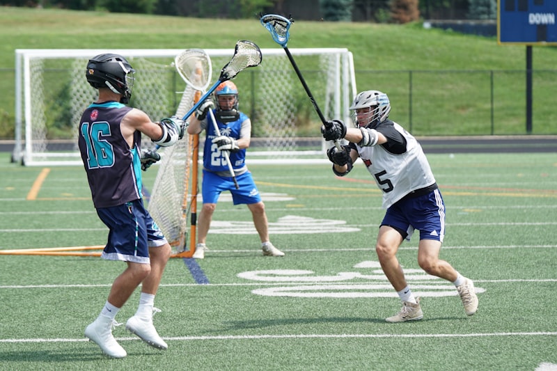 people playing lacross sports