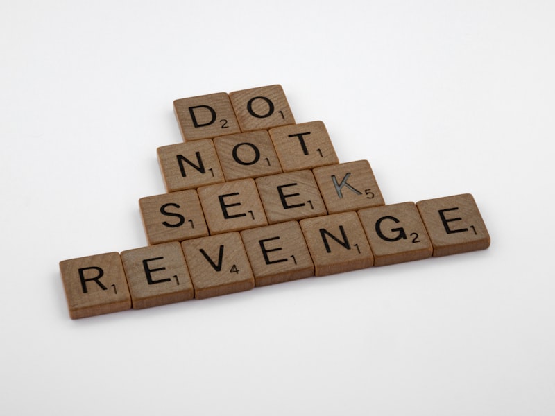 a scrabbled scrabble of words that say do not seek,