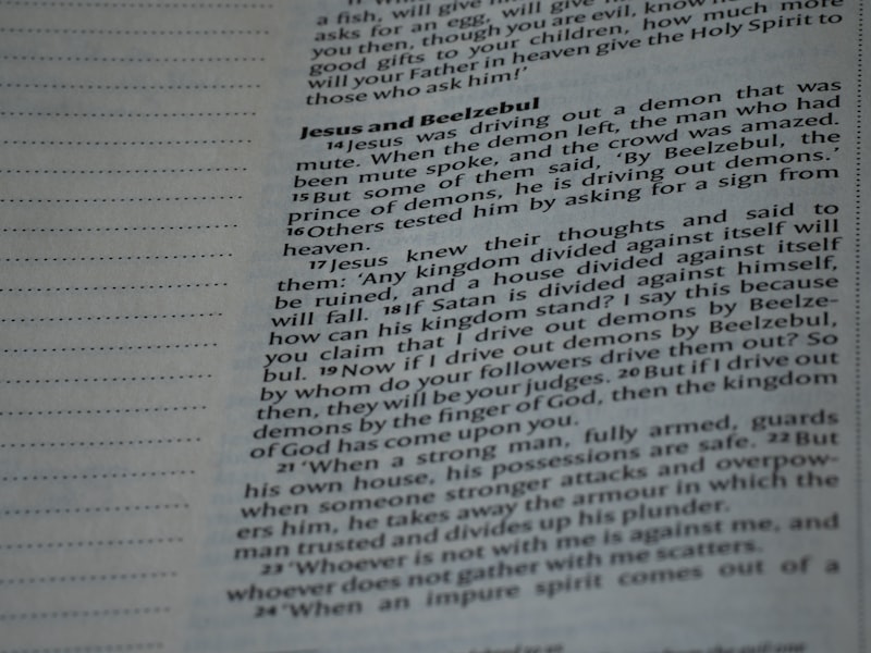 A close up of a page of a book